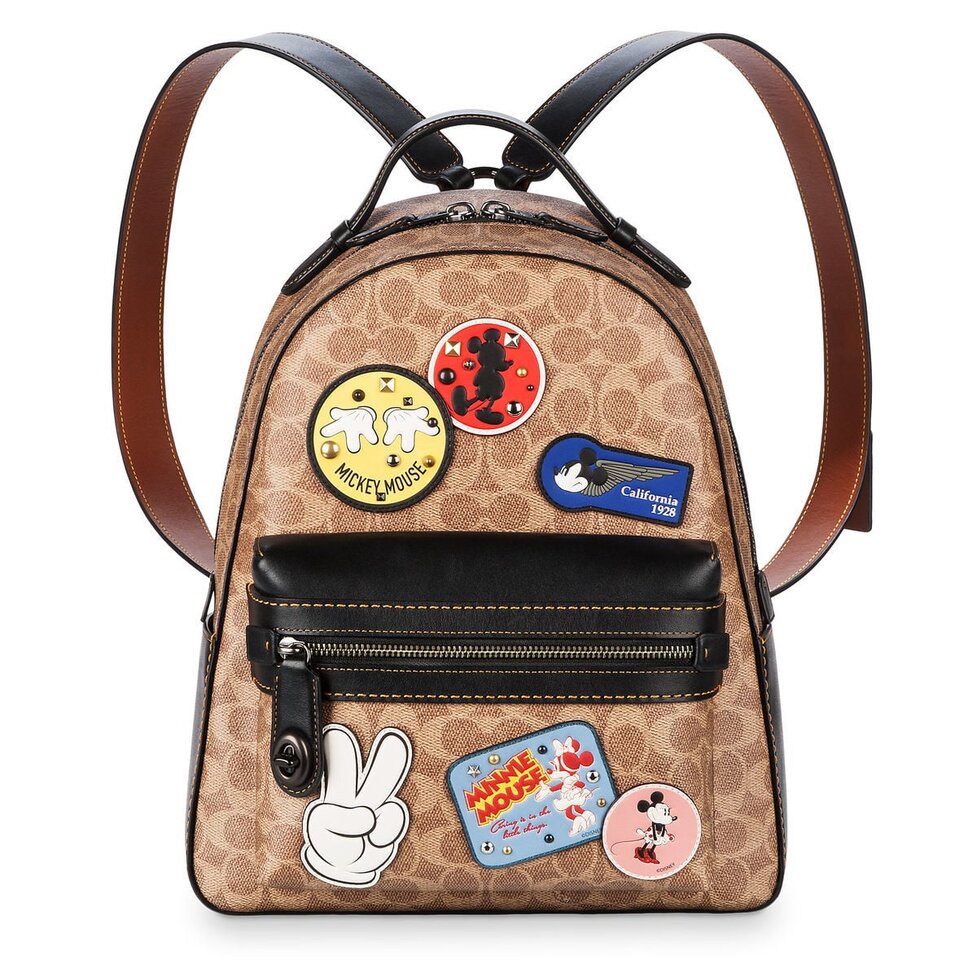 coach disney collection backpack x Keith Haring Mickey Mouse in Black & White Sam  Essex Fashion House Disney x Coach Leather Backpack