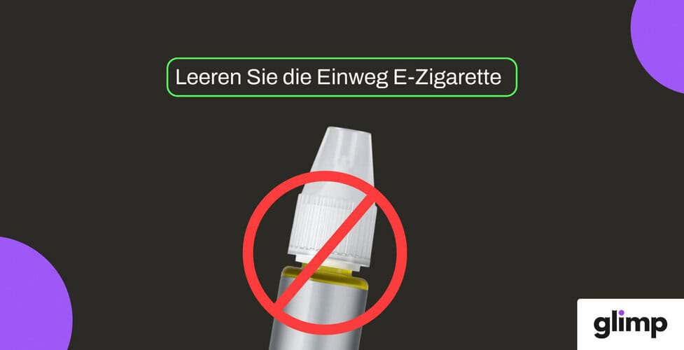 6 Wege zur Entsorgung von Einweg E-Zigaretten