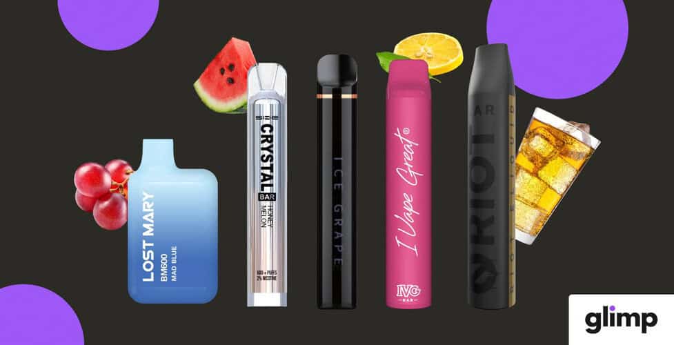 10 schlechteste Vape Sorten von Einweg E-Zigaretten