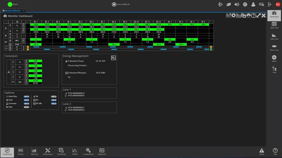 Wincon™ 제어 시스템 - 리플로우 오븐 컨트롤러