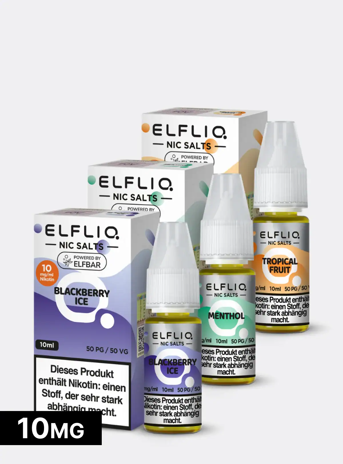 liquid 10 mg nikotin ELFLIQ / Elfbar - Strawberry Ice - E-Liquid - Nikotin 10 mg/ml main image 1