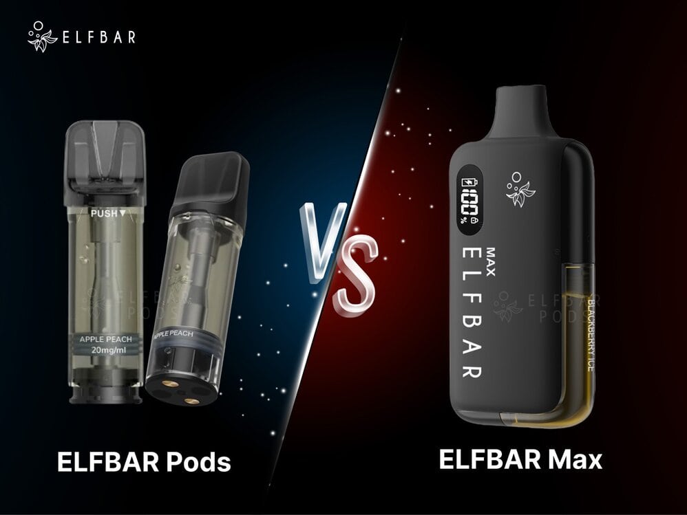 elfbar max wiederverwendbar Modelle im Vergleich | Kosten & Unterschiede elfbar max pod wechseln Elfbar Max Refill Container Strength_20mg Flavour:Fizzy Cherry