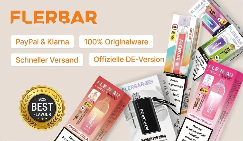 flerbar pods kaufen tankstelle Flerbar Pods kaufen | Gratis Versand main image 0
