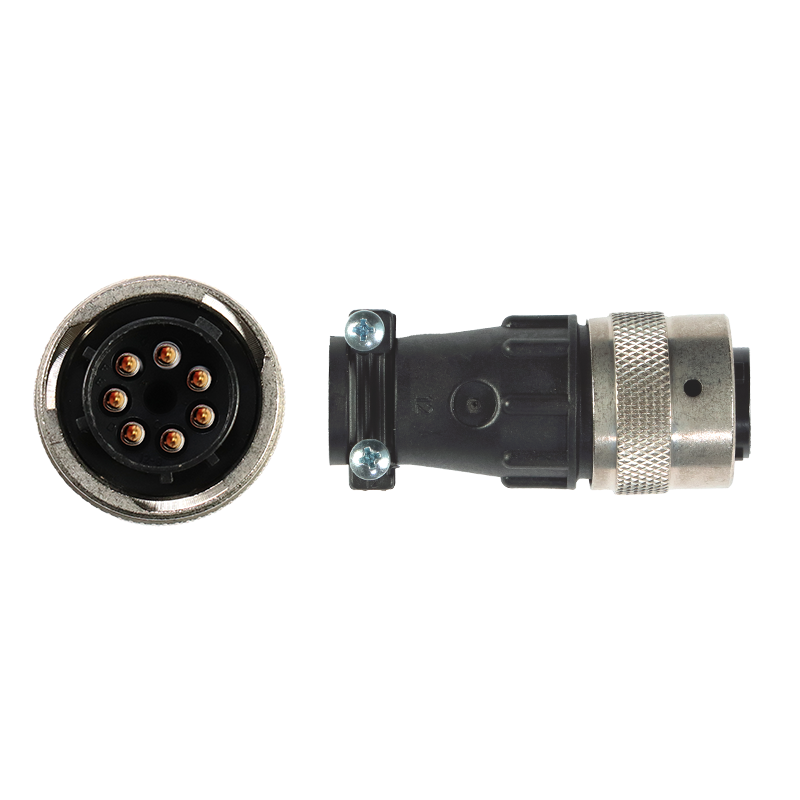 8 PIN PLUG BURNDY