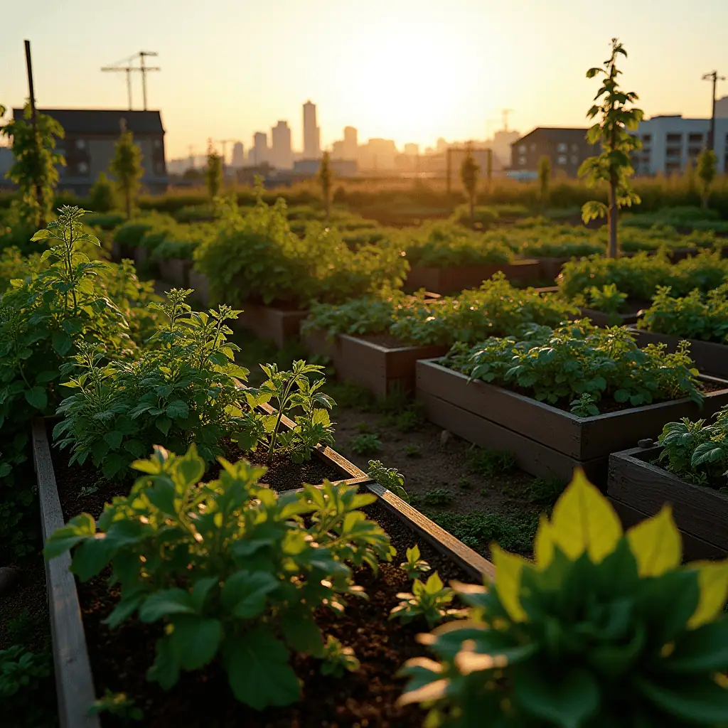 Huerto en septiembre, tiempo de cosecha