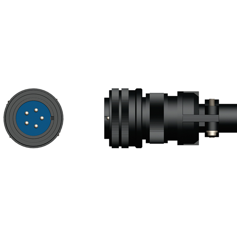 5 PIN AMPHENOL COMPATIBLE  PLUG