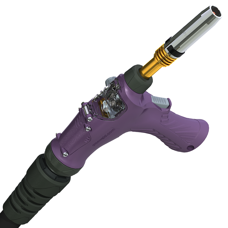 PUSH PULL TORCH PACKAGE X 8M EURO REMOTE