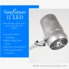Sunflower II LED Nail Dust Collector-7