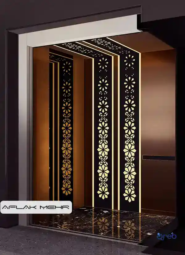 کابین آسانسور لاکچری | کابین آسانسور لوکس + قیمت