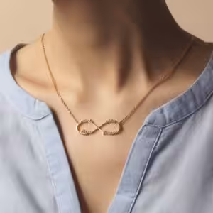 Personalised Infinity Name Necklace
