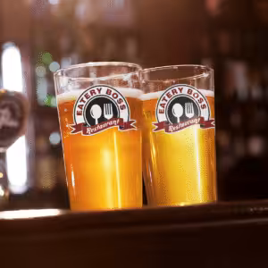 Corporate Logo Custom Printed Glasses