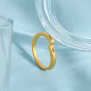 Personalised Infinity Mobius Matching Ring
