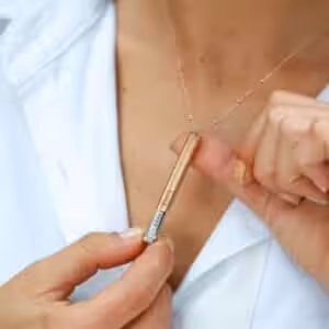 Alskar® Noelle Secret Bar Necklace