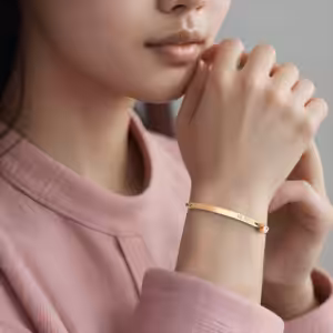 Personalised Bar Bracelet with Swasrovski Birthstone