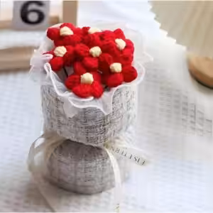 Petite Bloom Crochet Bouquets | 7 Stalks - XS Size