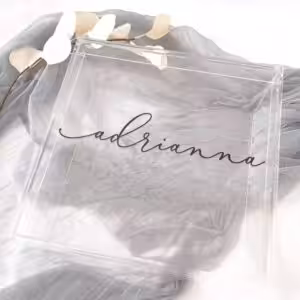 Alskar® Empty Acrylic Gift Box with Lid | Bridesmaid Keepsake Proposal Box | Wedding Gift Box