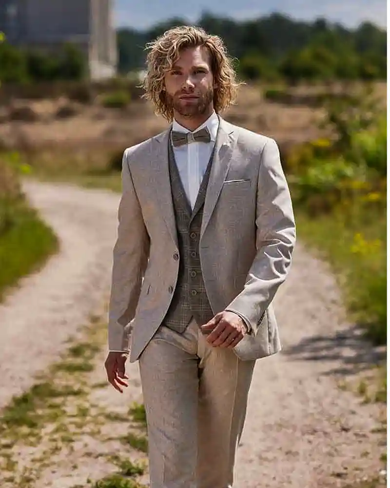 Hochzeitsanzug Stil "Boho"