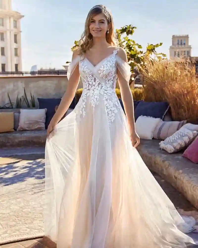 Brautkleider Detail "Günstig"