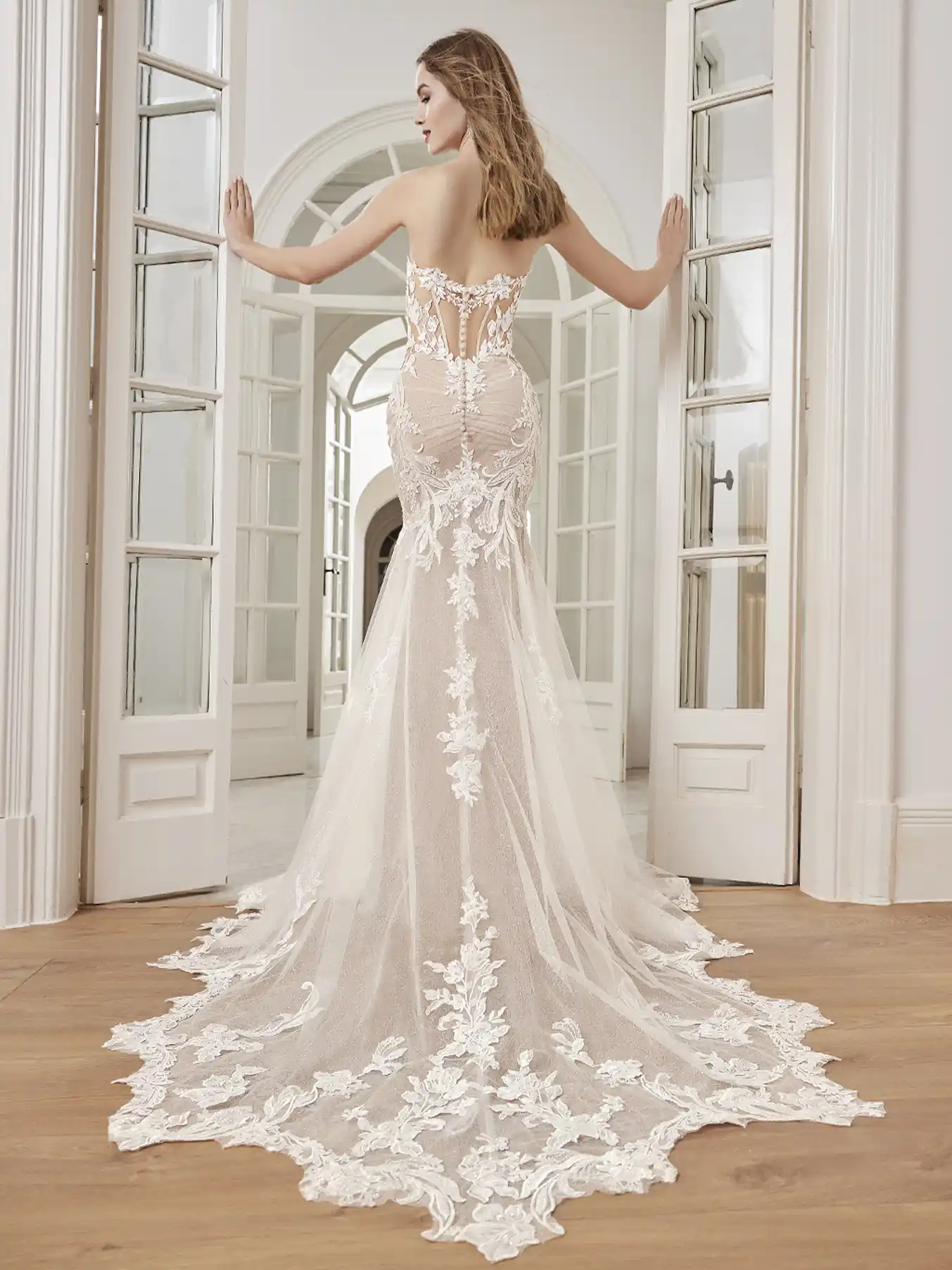 Fit and Flare Brautkleid