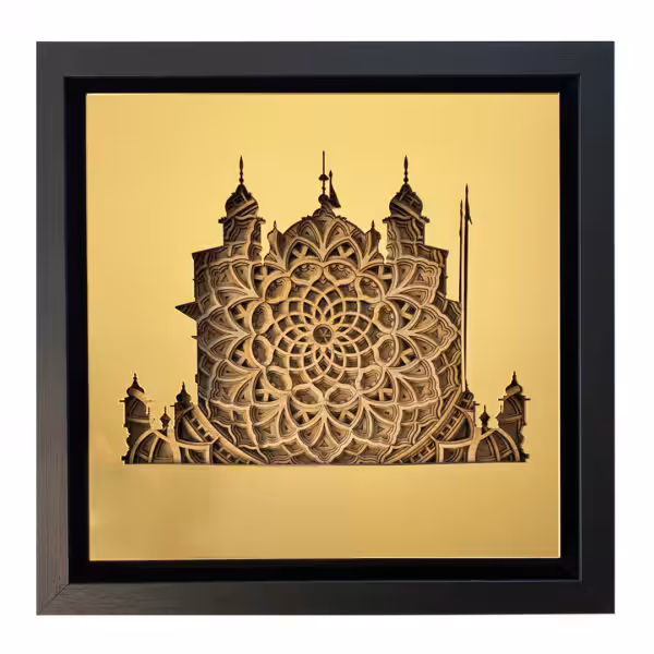 Harmandir Sahib Silhouette