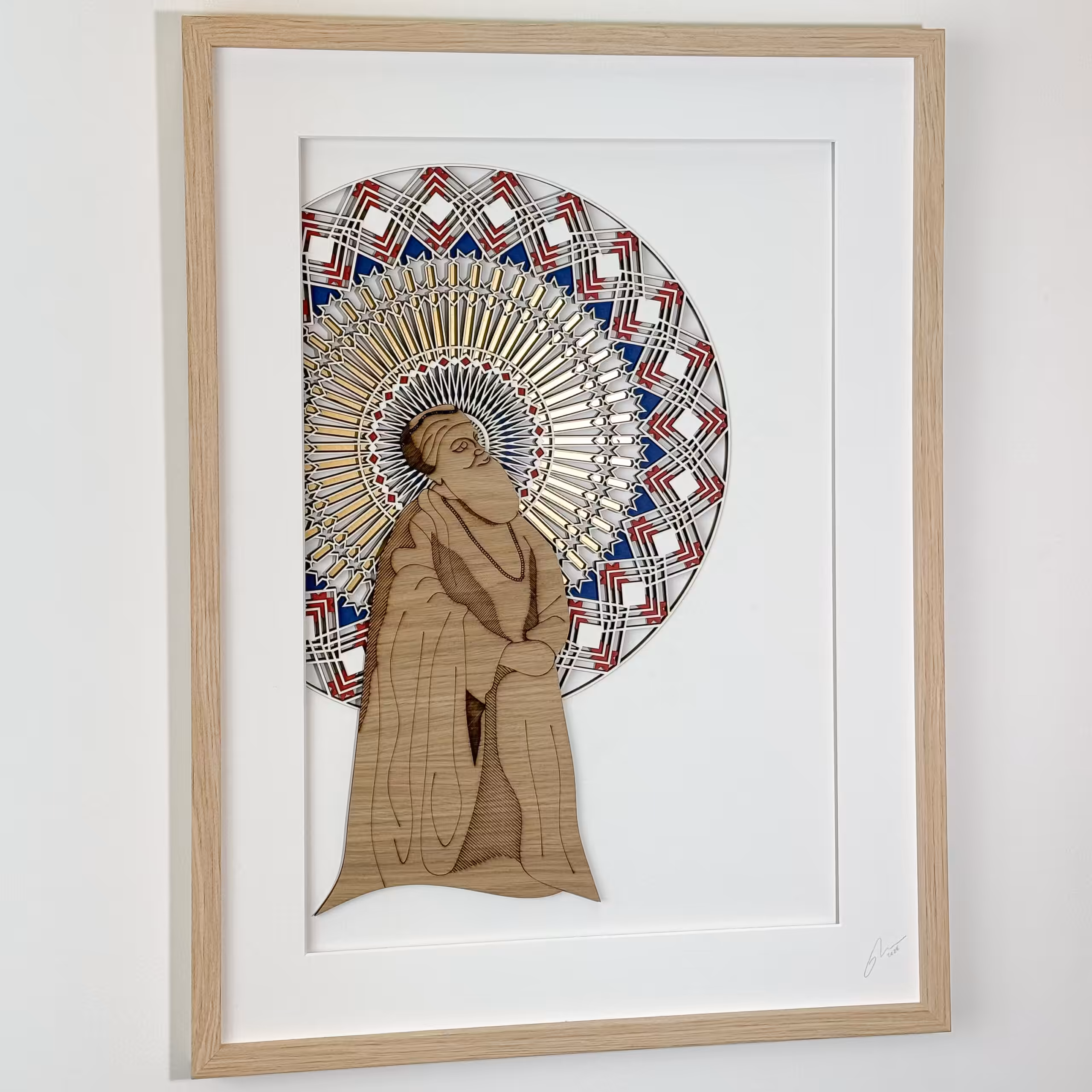 Guru Nanak Dev Ji – Spiritual Flow Mandala - Image 6