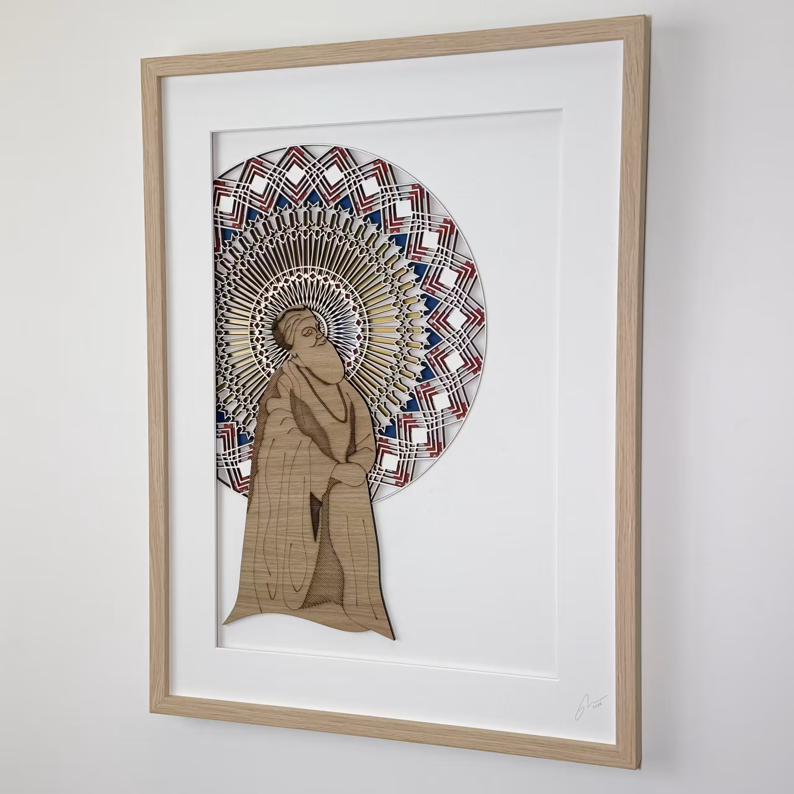 Guru Nanak Dev Ji – Spiritual Flow Mandala - Image 4