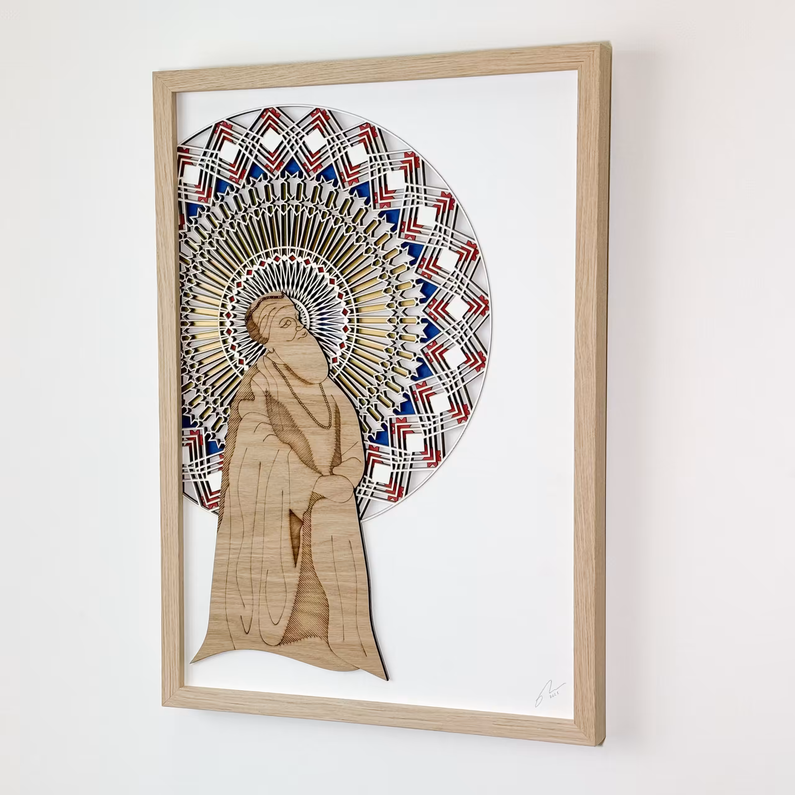Guru Nanak Dev Ji – Spiritual Flow Mandala - Image 3