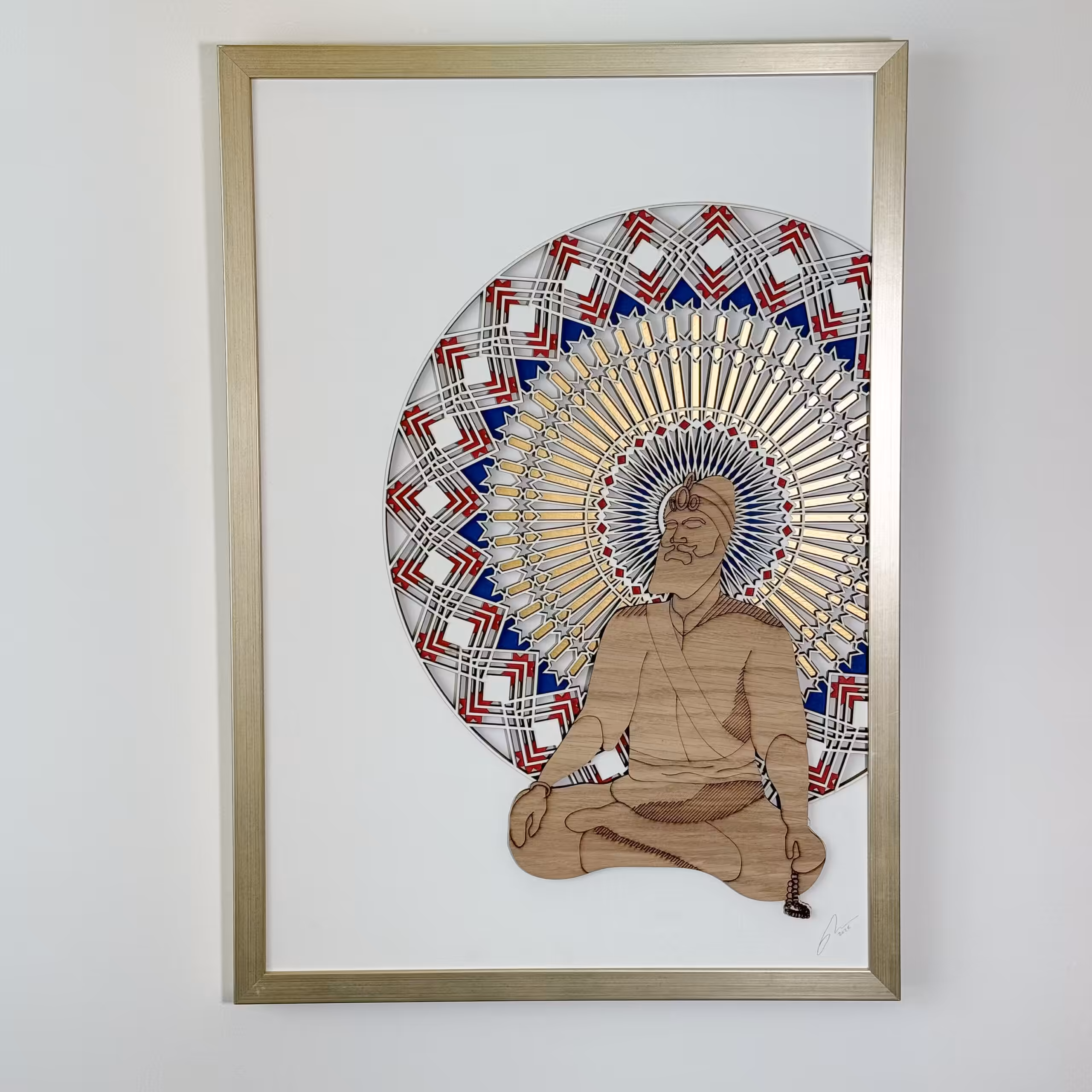 Guru Gobind Singh Ji – The Tenth Master Mandala - Image 4