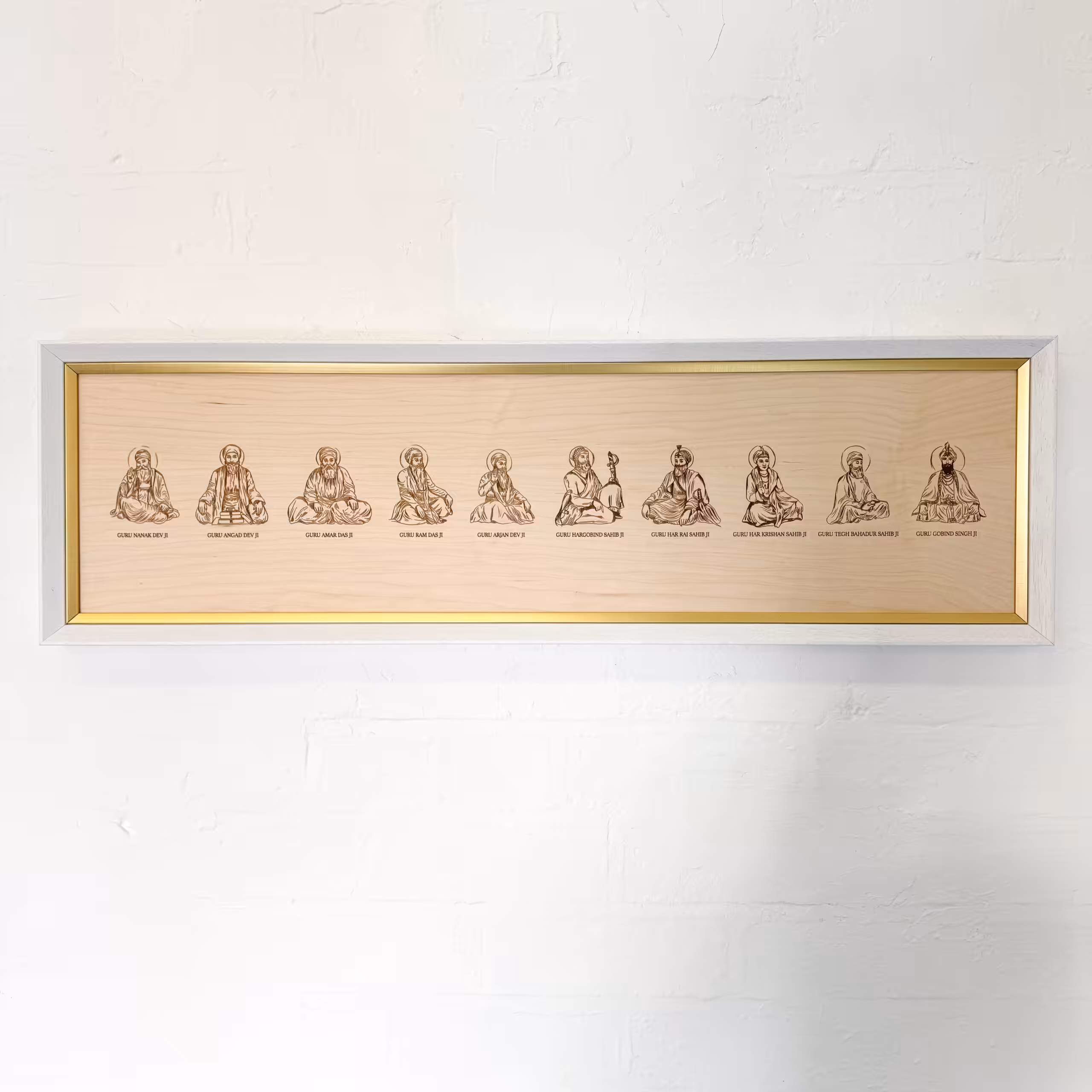 Portraits of 10 Sikh Gurus - Landscape - Image 5
