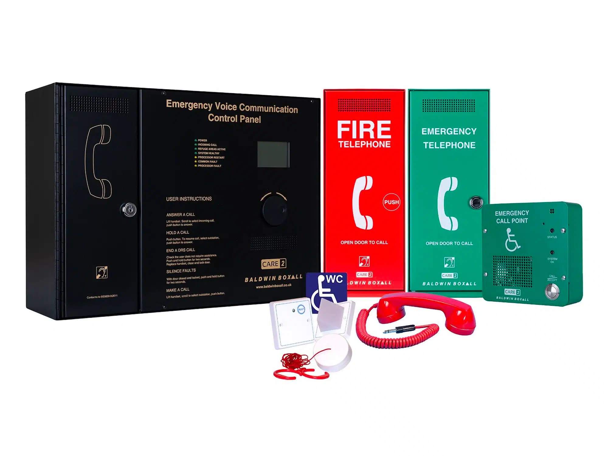 Baldwin Boxall CARE2 Emergency Voice Communication System