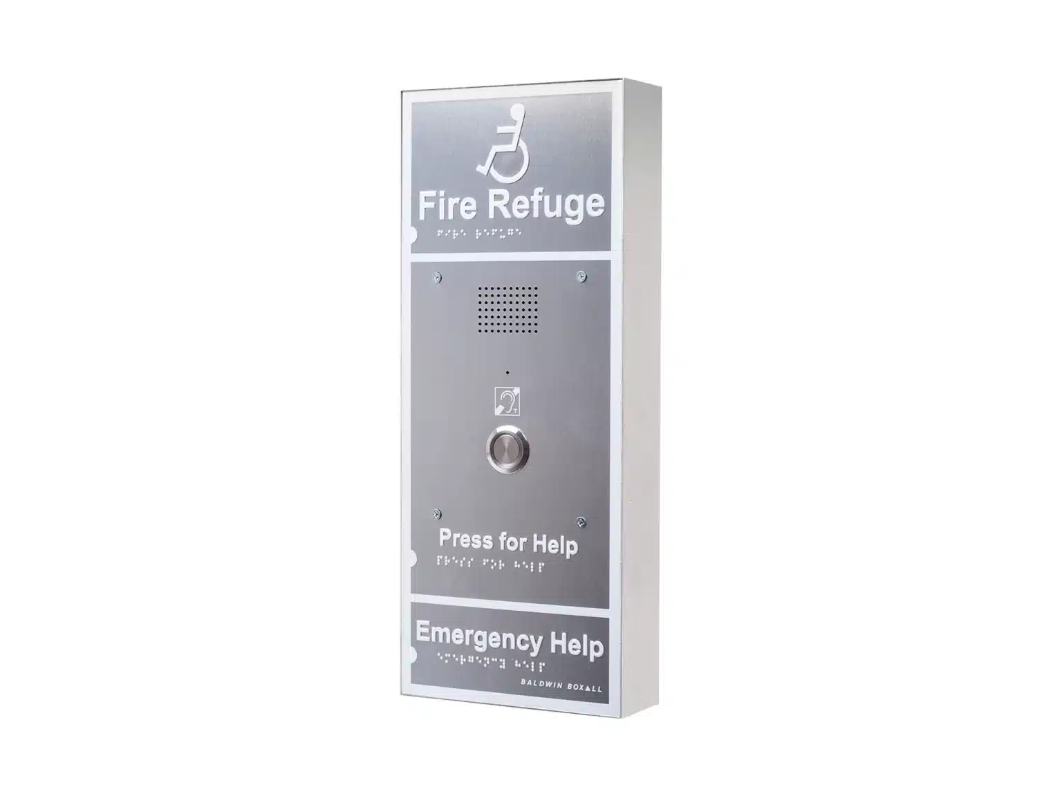 OmniCare Disabled Refuge BVOCAS - Stainless Steel (Left)