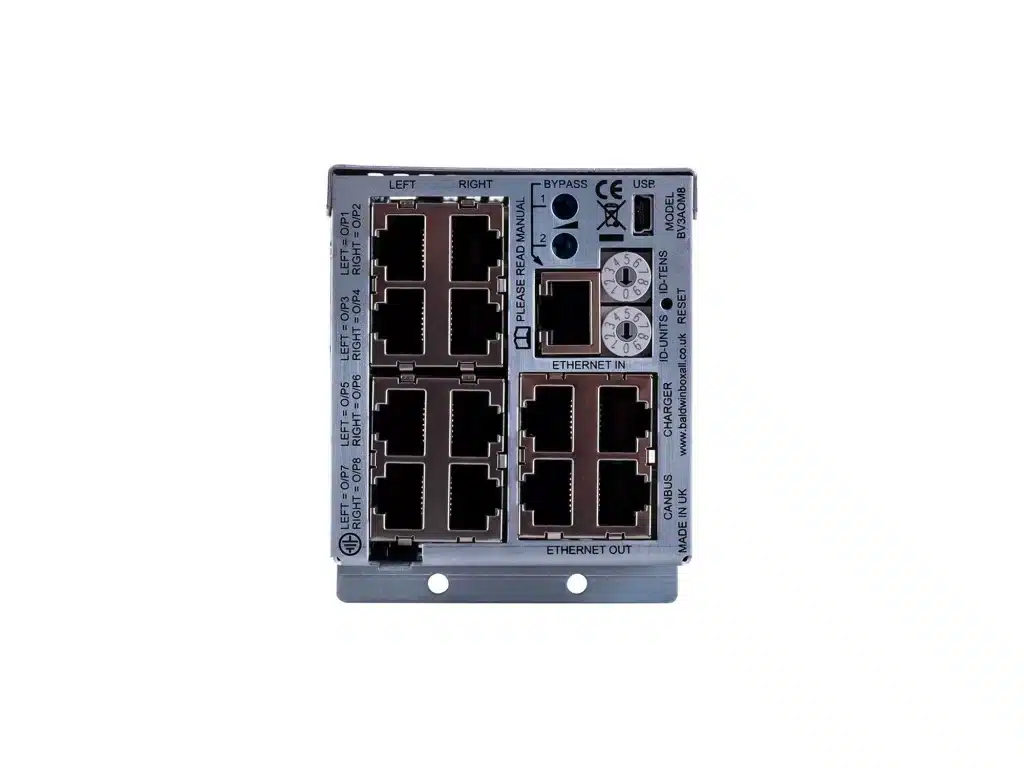 VIGIL3 BV3AOM8 Audio Output Control (Rear)