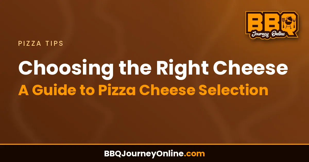 Read more about the article Choosing the Right Cheese: A Guide to Pizza Cheese Selection