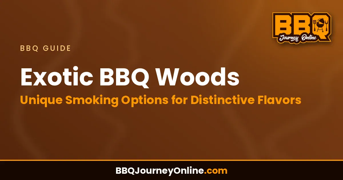 Read more about the article Exotic BBQ Woods: Unique Smoking Options for Distinctive Flavors