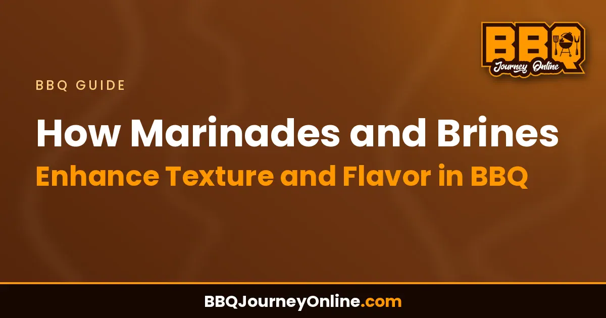 Read more about the article How Marinades and Brines Enhance Texture and Flavor in BBQ