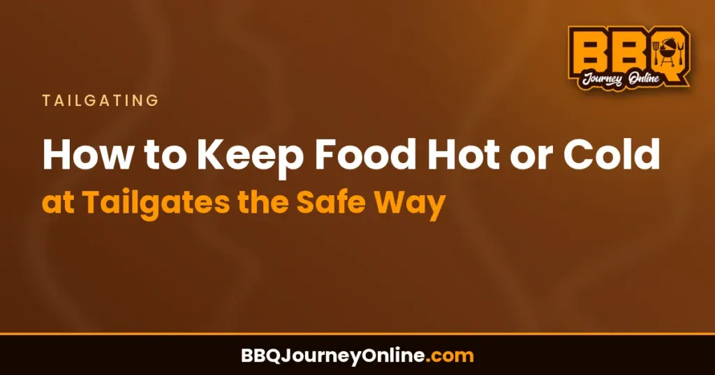 How to Keep Food Hot or Cold at Tailgates the Safe Way