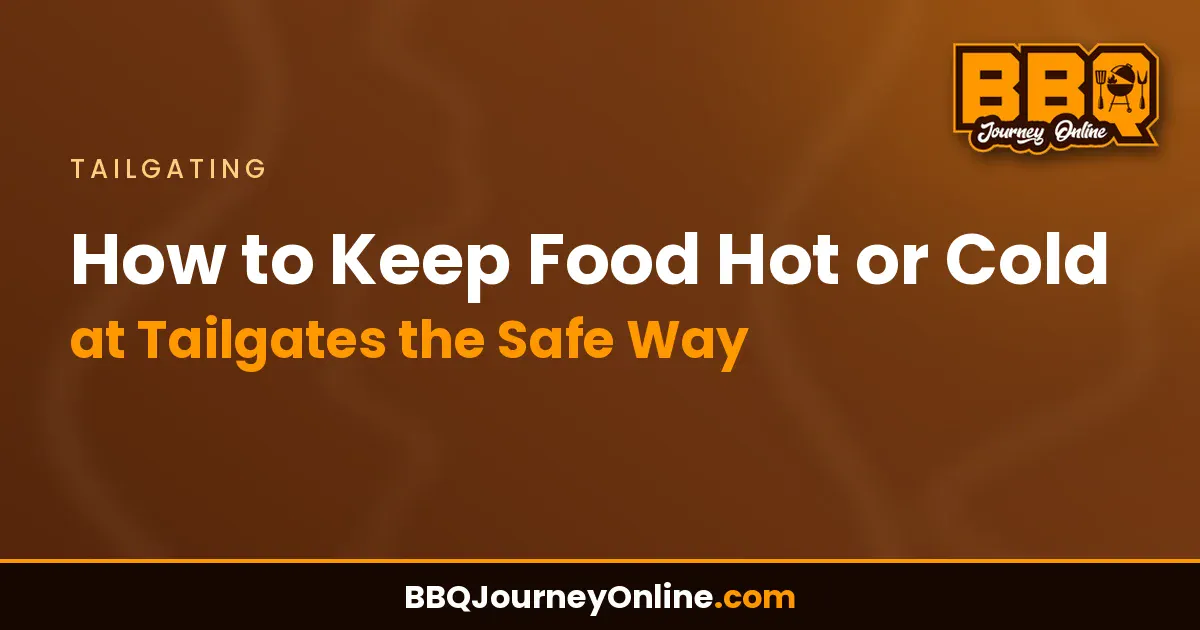 How to Keep Food Hot or Cold at Tailgates the Safe Way