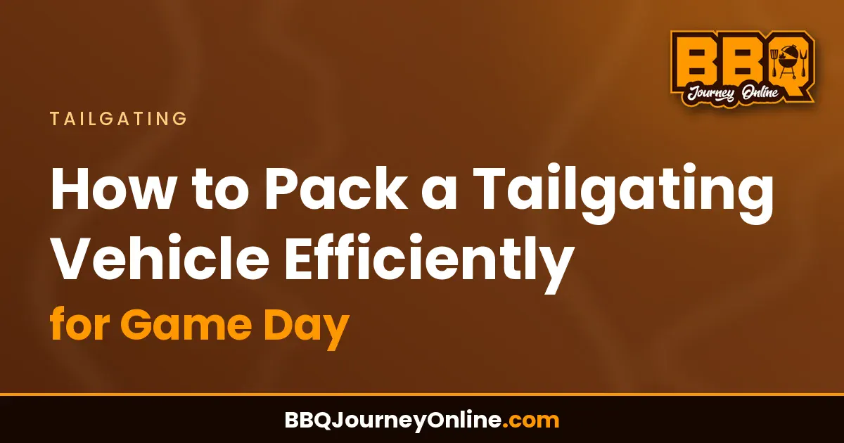 Read more about the article How to Pack a Tailgating Vehicle Efficiently for Game Day