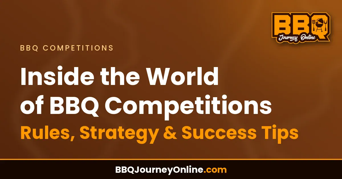 Read more about the article Inside the World of BBQ Competitions: Rules, Strategy & Success Tips