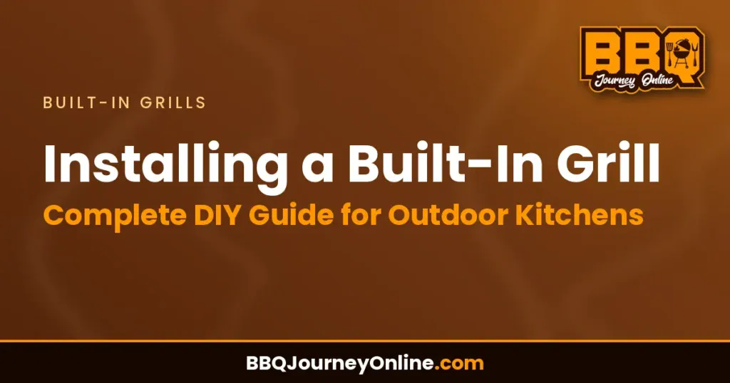 Installing a Built-In Grill: Complete DIY Guide for Outdoor Kitchens