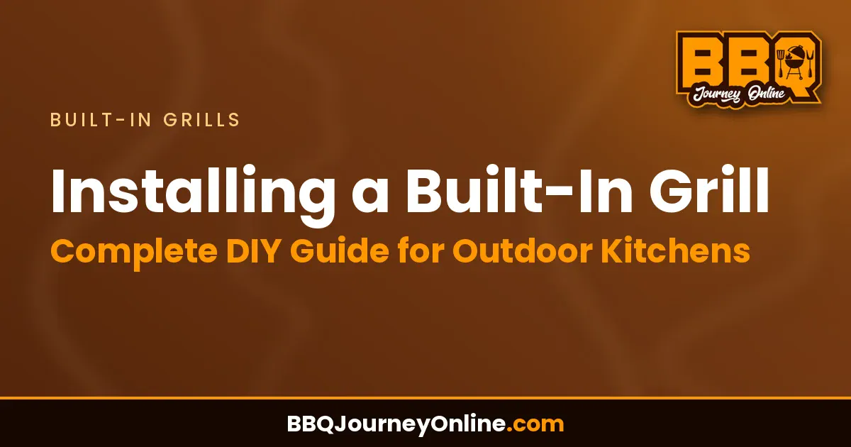 Read more about the article Installing a Built-In Grill: Complete DIY Guide for Outdoor Kitchens