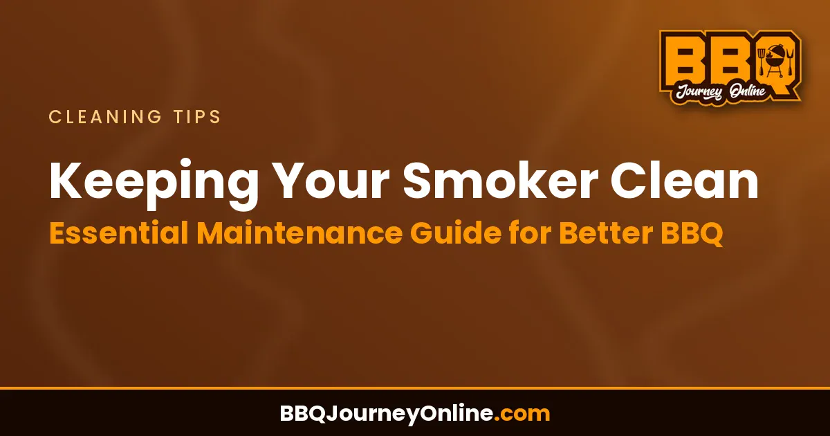 Read more about the article Keeping Your Smoker Clean: Essential Maintenance Guide for Better BBQ
