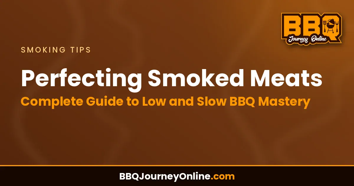 Read more about the article Perfecting Smoked Meats: Complete Guide to Low and Slow BBQ Mastery