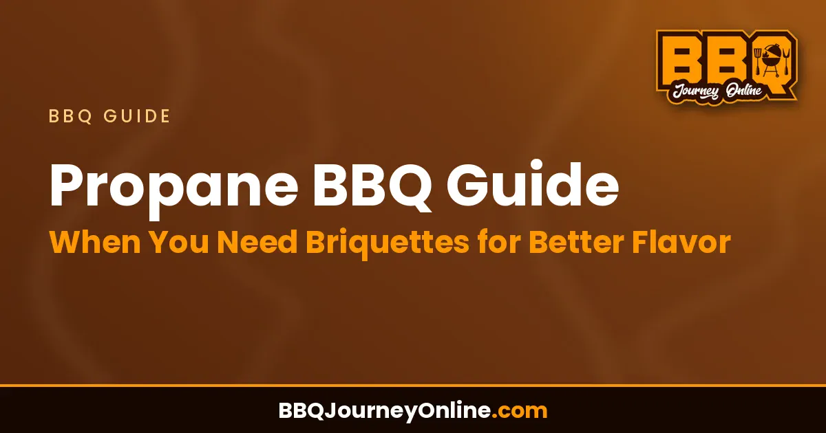 Read more about the article Propane BBQ Guide: When You Need Briquettes for Better Flavor