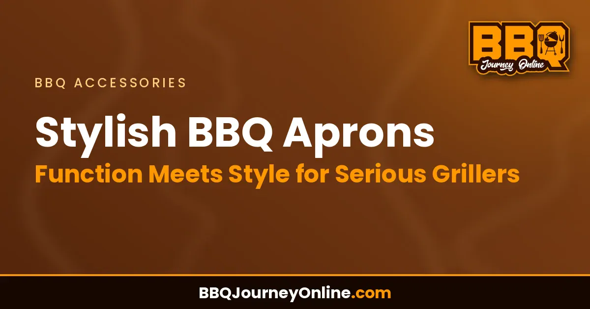 Read more about the article Stylish BBQ Aprons: Function Meets Style for Serious Grillers