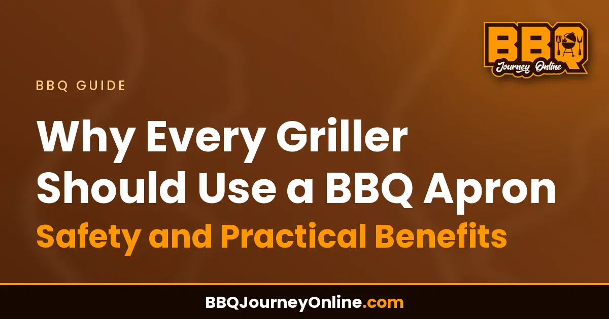 Why Every Griller Should Use a BBQ Apron - Safety and Practical Benefits