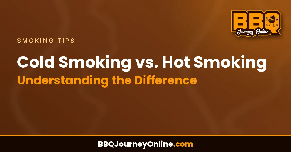 Read more about the article Cold Smoking vs. Hot Smoking: Understanding the Difference