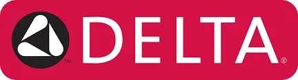 Delta logo: a white triangular symbol on red, with bold white "DELTA" text—trusted brand known for upfront, no-surprise service.