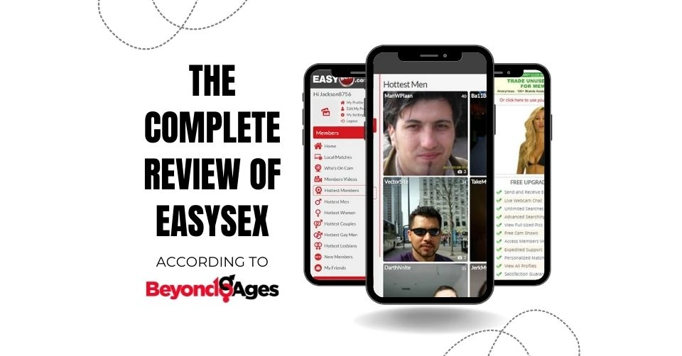 Screenshots from reviewing EasySex.com