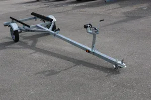 Boat trailer for safe and secure transportation, available at Camp & Cruise.